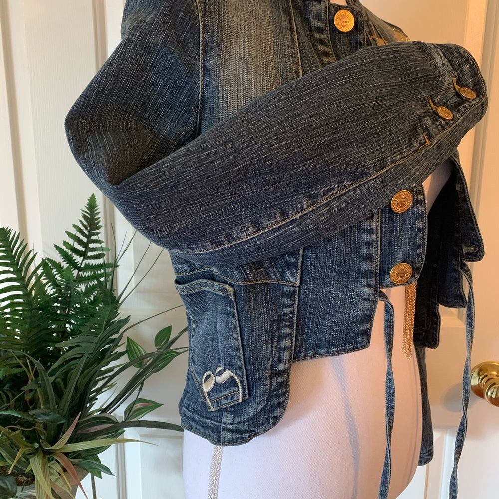 Must Have Pepe Military Jean Jacket - Picture 2 of 3